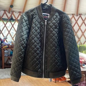 Levi’s Diamond quilted bomber jacket